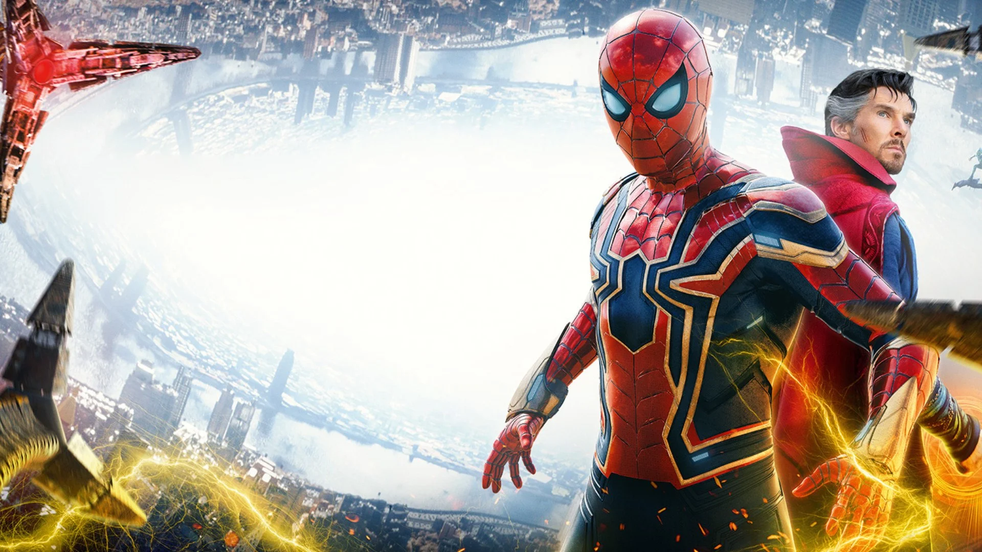 background spider man no way home