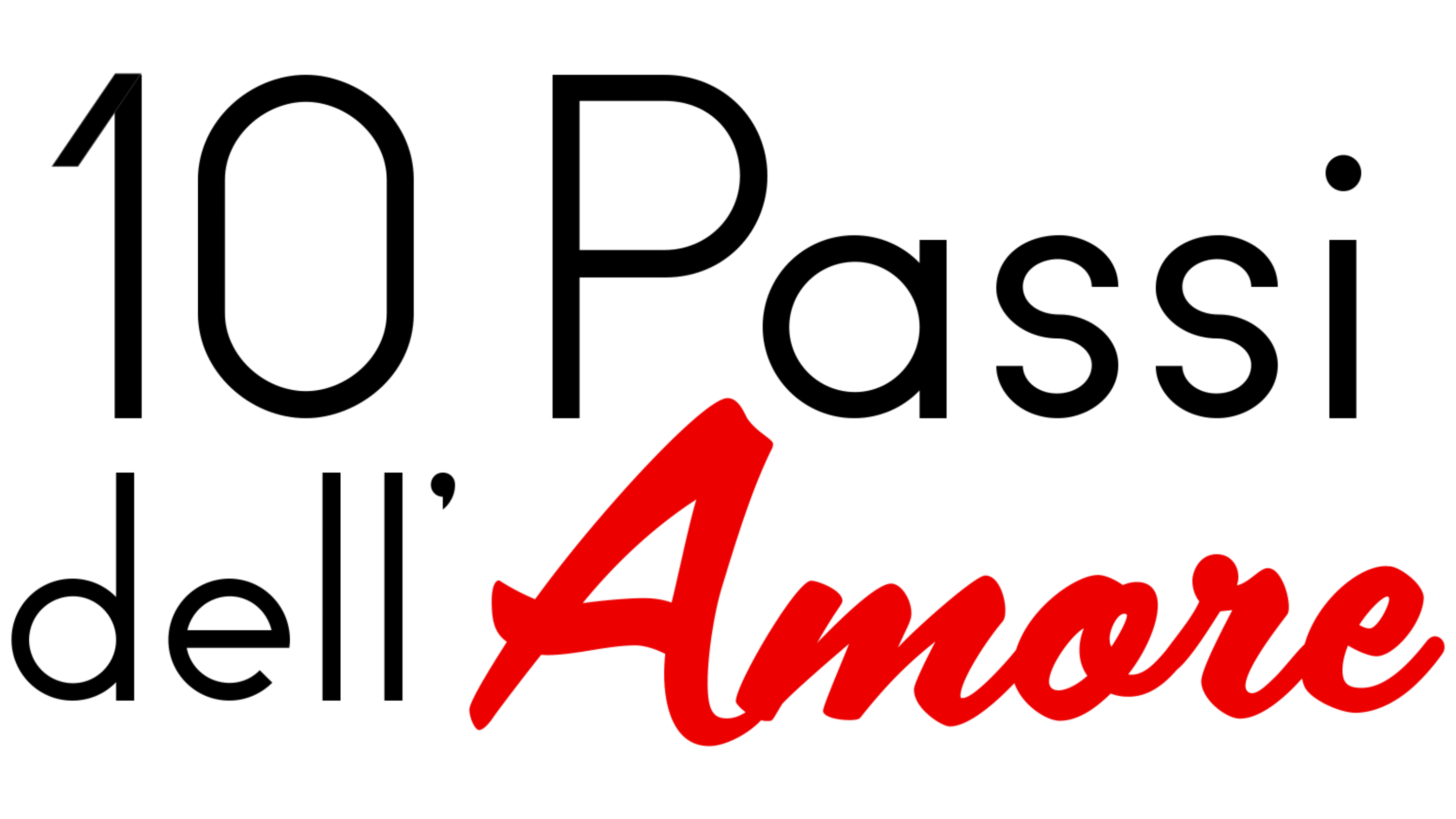 10 passi dell'amore