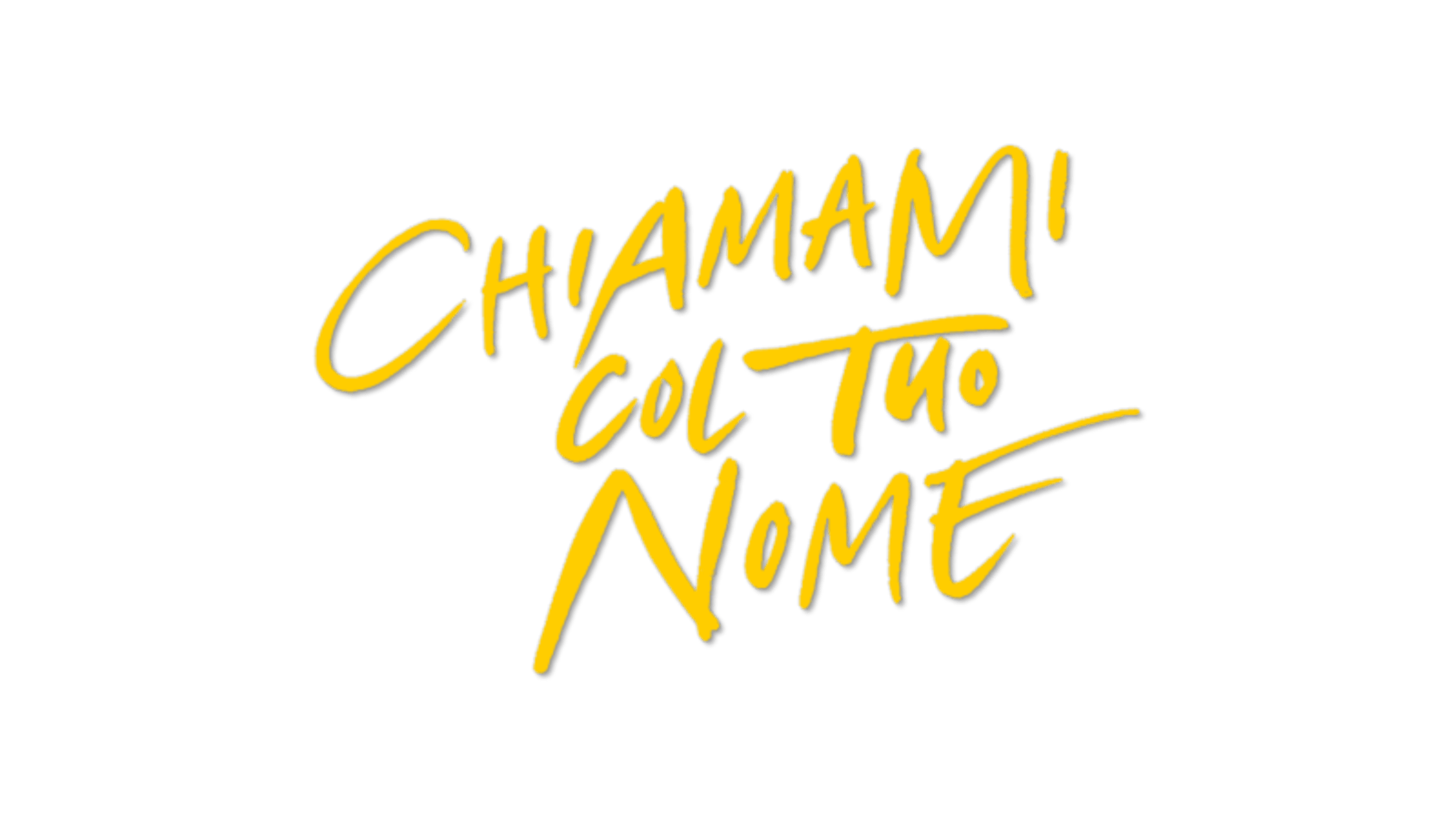 Chiamami col tuo nome