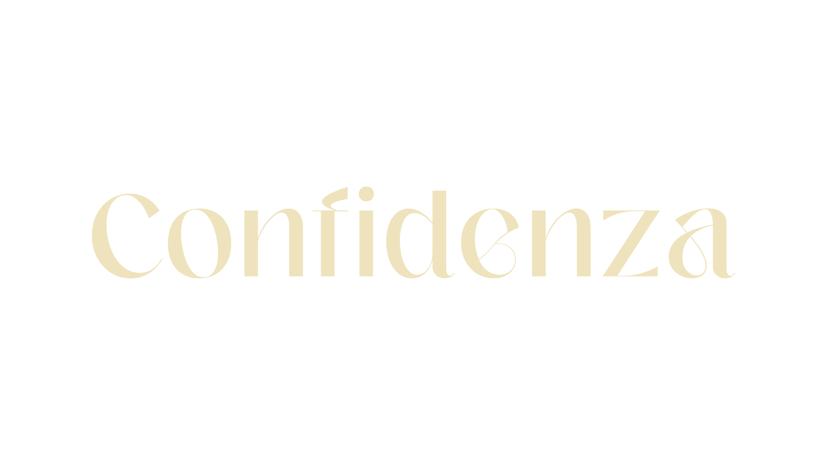 Confidenza