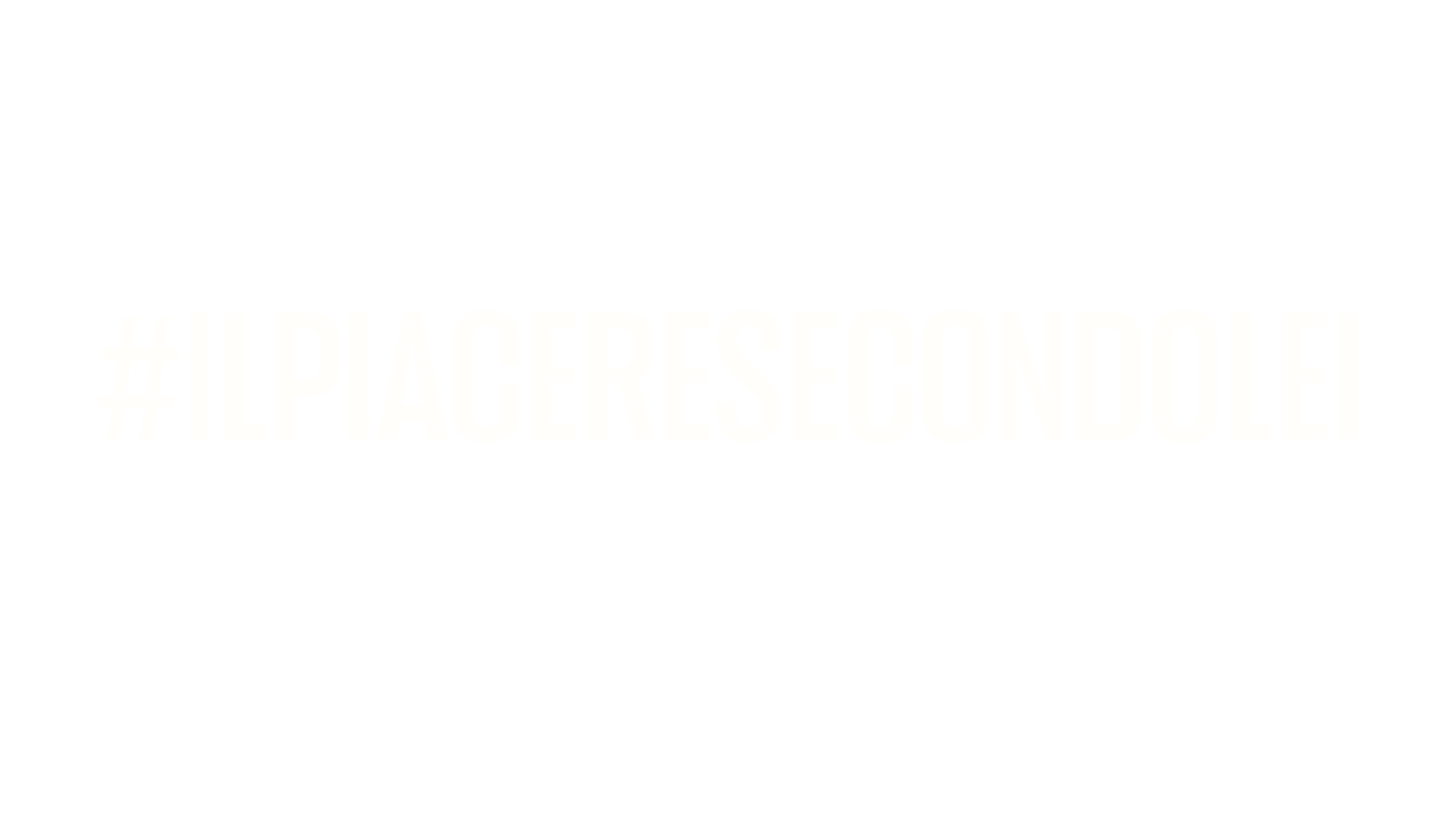 #Ilpiaceresecondolei