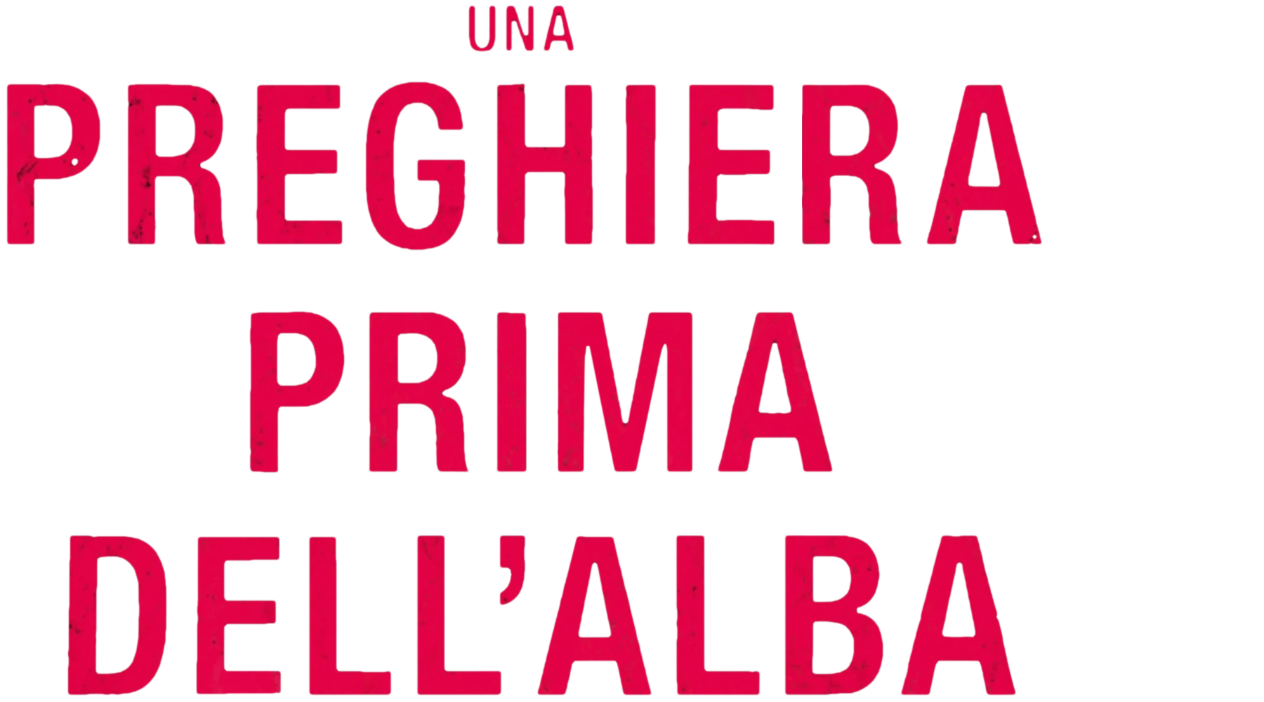 Una preghiera prima dell'alba