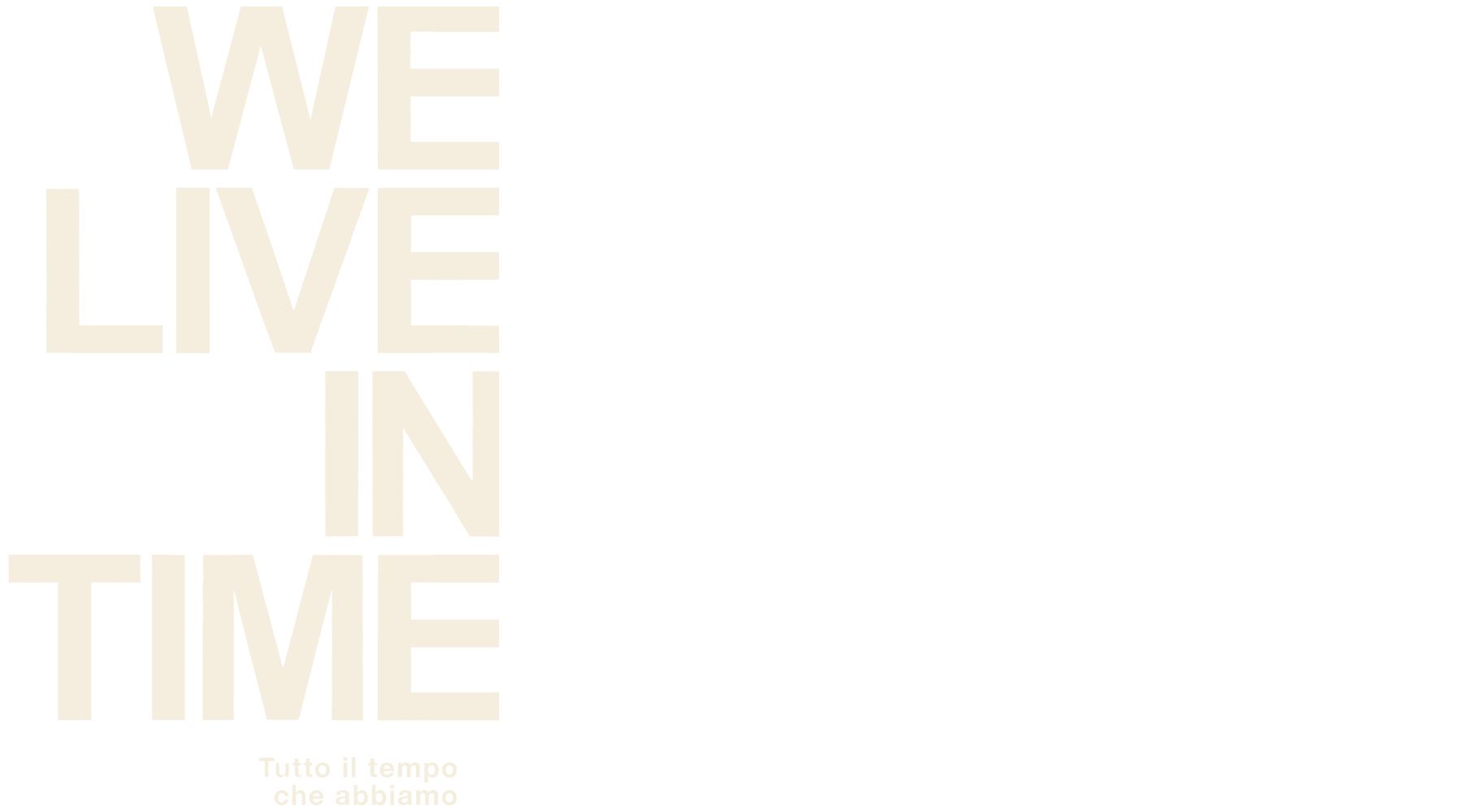 We Live In Time - Tutto il tempo che abbiamo