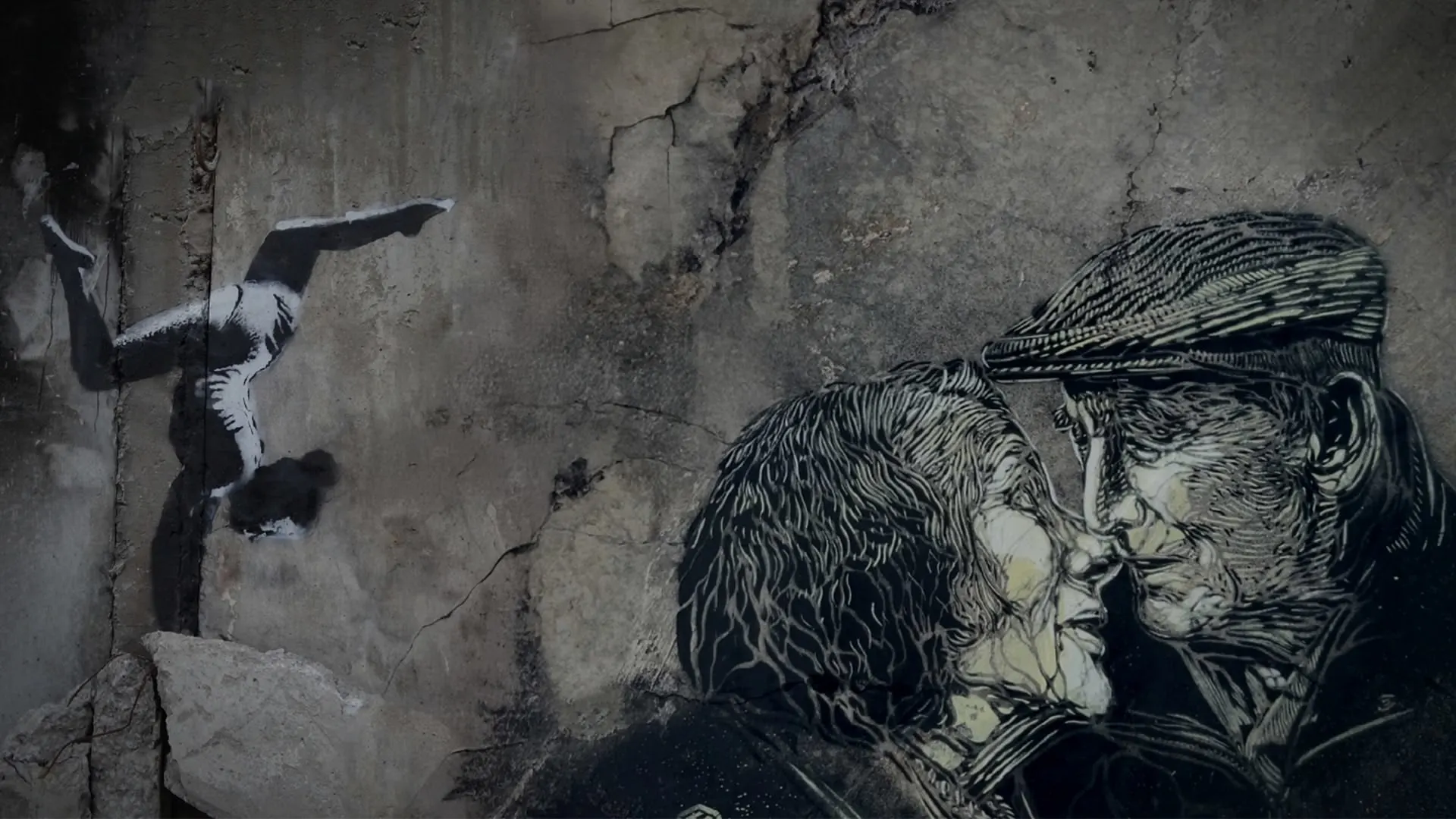 Arte vs Guerra - Banksy e C215 a Borodyanka, Ucraina 