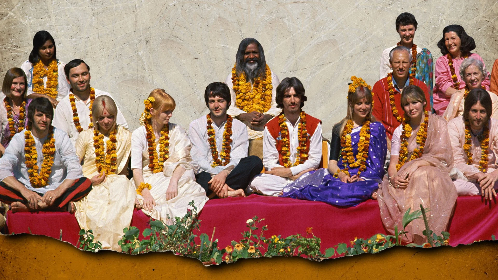 In India con i Beatles